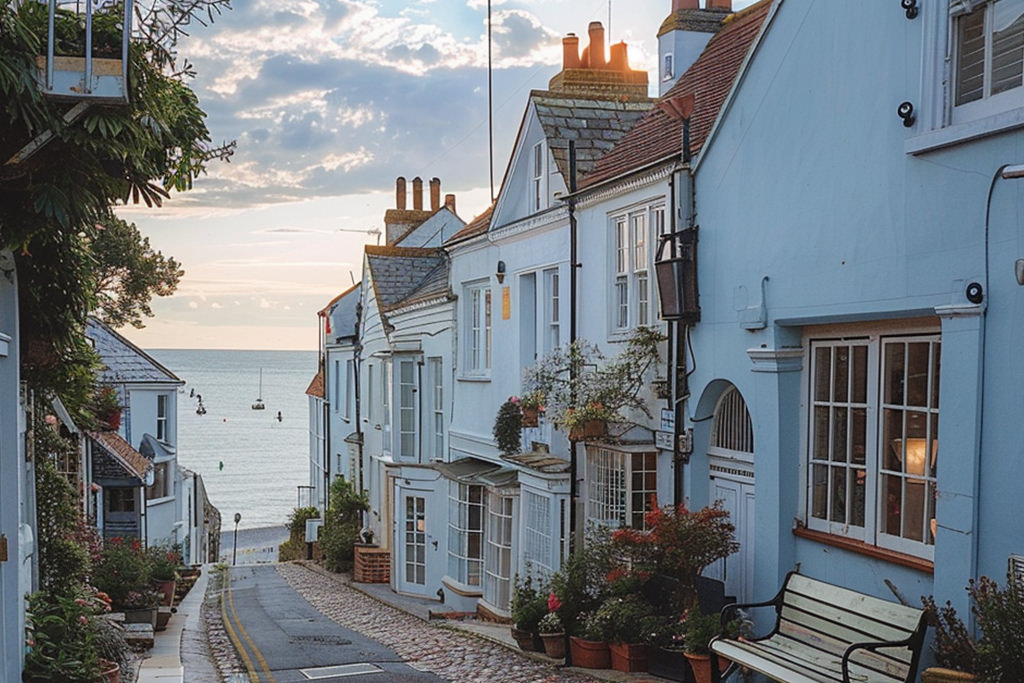 Ex-Pat Buy to let, English Seaside street